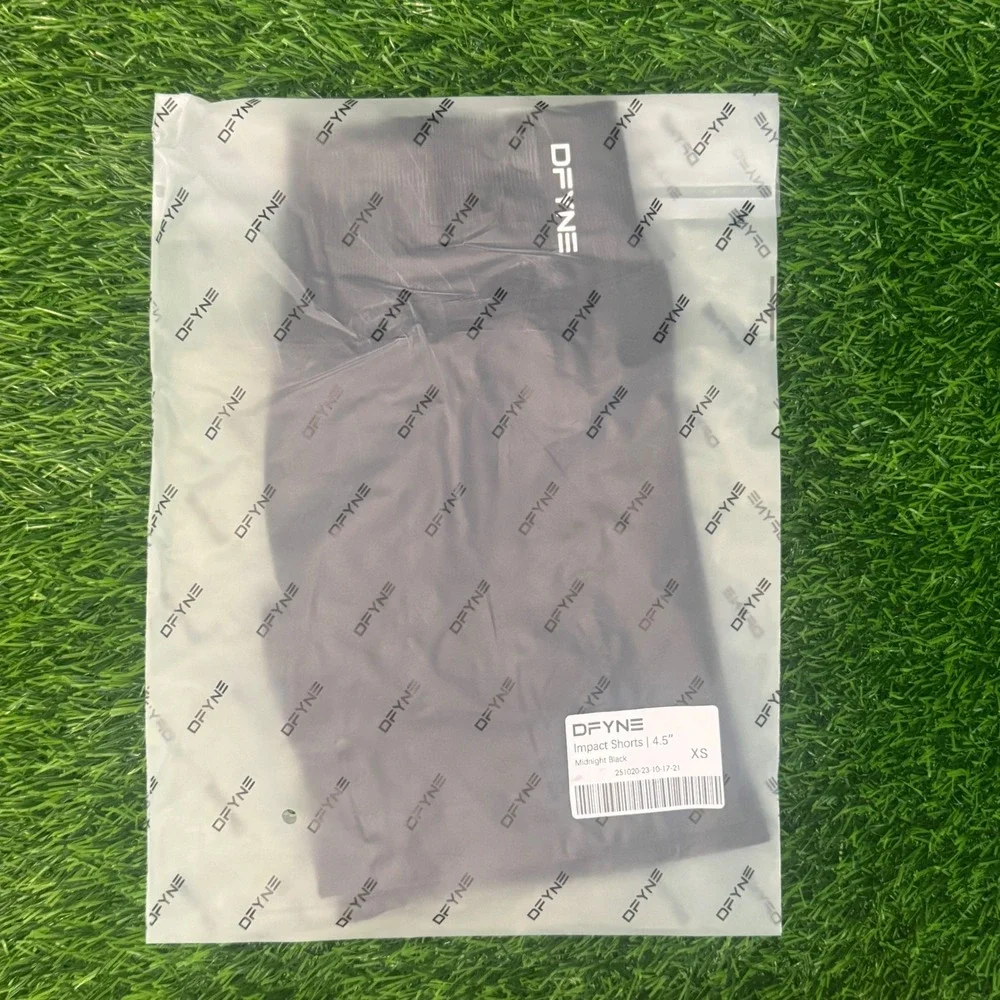 Dfyne impact shorts 4.5" midnight black extra small - Picture 4 of 5